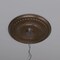 Ekena Millwork Berkshire PVC Medallion (Canopies up to 8 3/8"), 19"OD x 3 1/2"ID x 1"P, Metallic Mystic Brown CMP19BEAMB - alternate 6